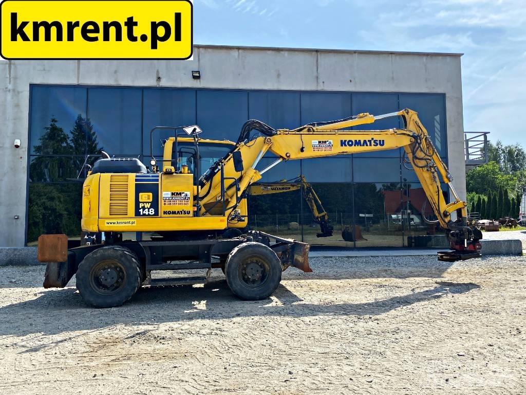 Komatsu PW 148-8 Escavadoras de rodas