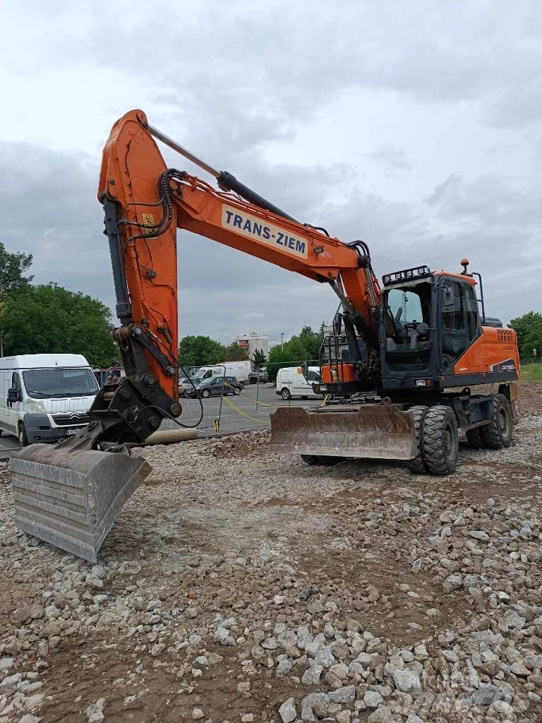Doosan DX 190 W-5 Escavadoras de rodas