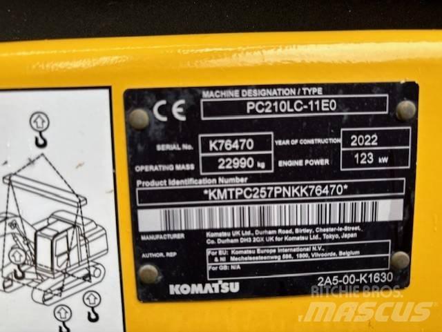 Komatsu PC 210 LC-11 Escavadoras de rastos