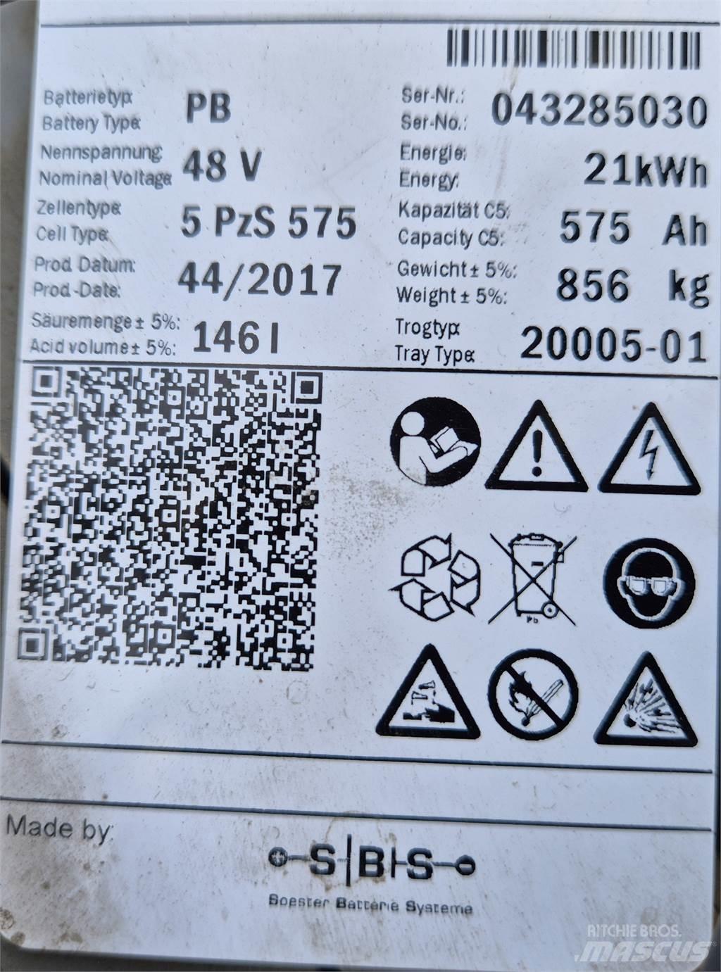 Linde E16P-02 Empilhadores eléctricos