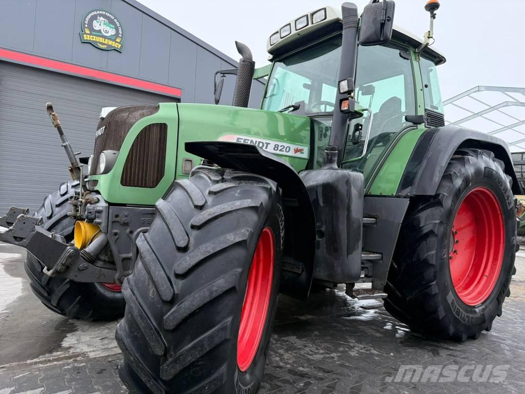 Fendt 820 Vario TMS Tratores Agrícolas usados