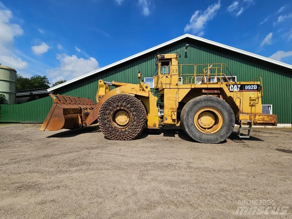 CAT 992 D Pás carregadoras de rodas