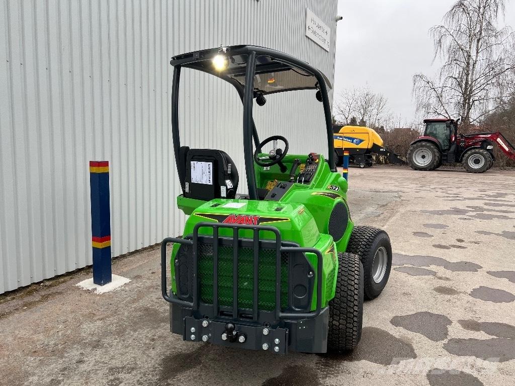 Avant e527 Elektrisk Pás carregadoras de rodas