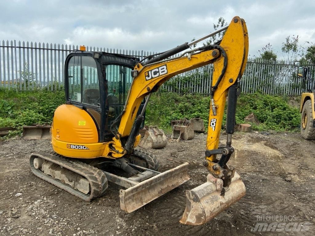 JCB 8030 ZTS Mini Escavadoras <7t