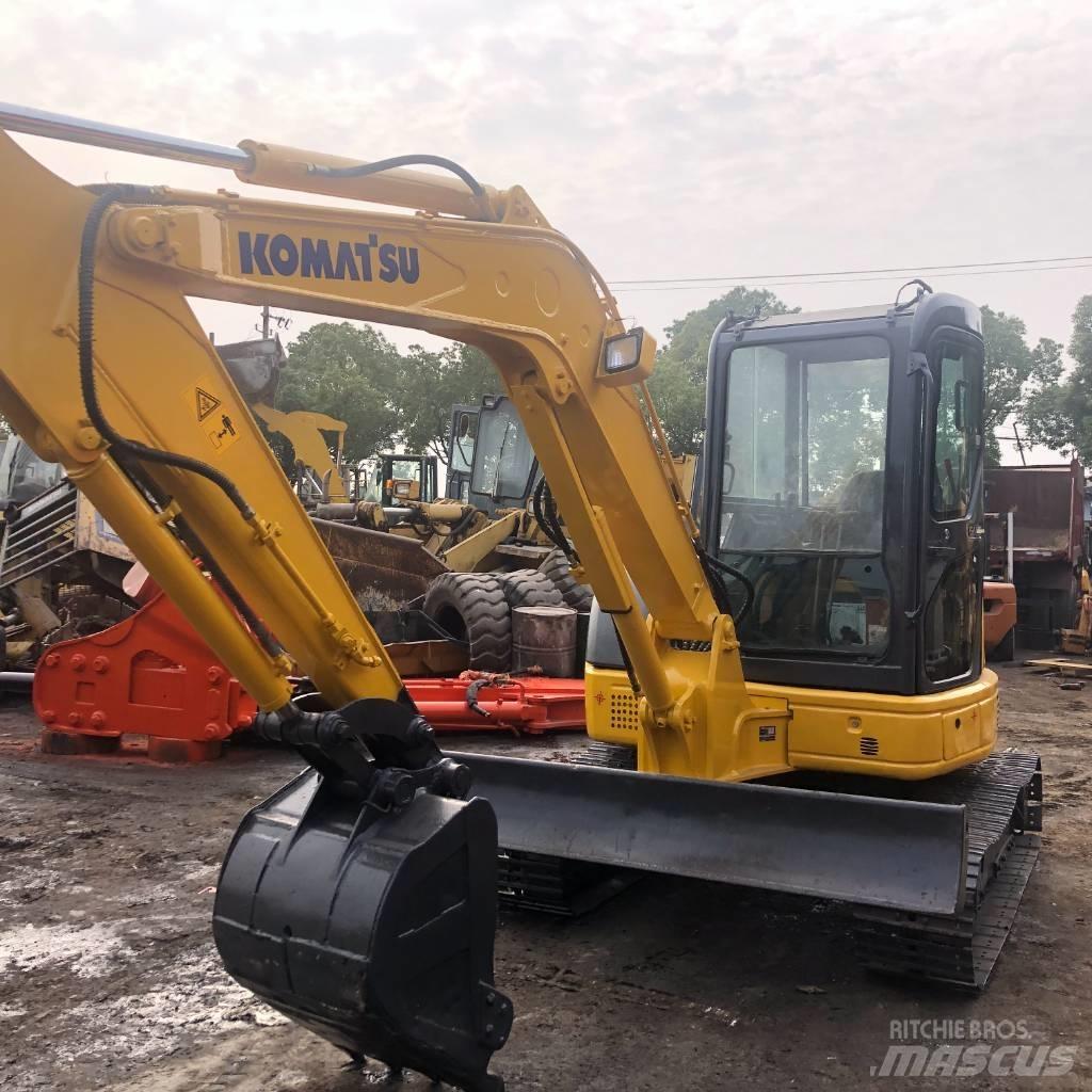 Komatsu PC 55 MR Mini Escavadoras <7t