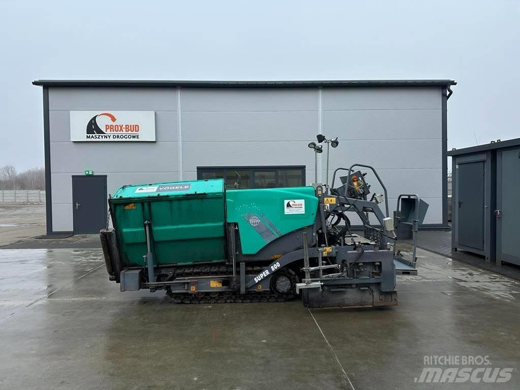 Vögele Super 800 Pavimentadoras de asfalto