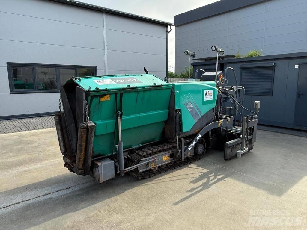 Vögele Super 800 Pavimentadoras de asfalto