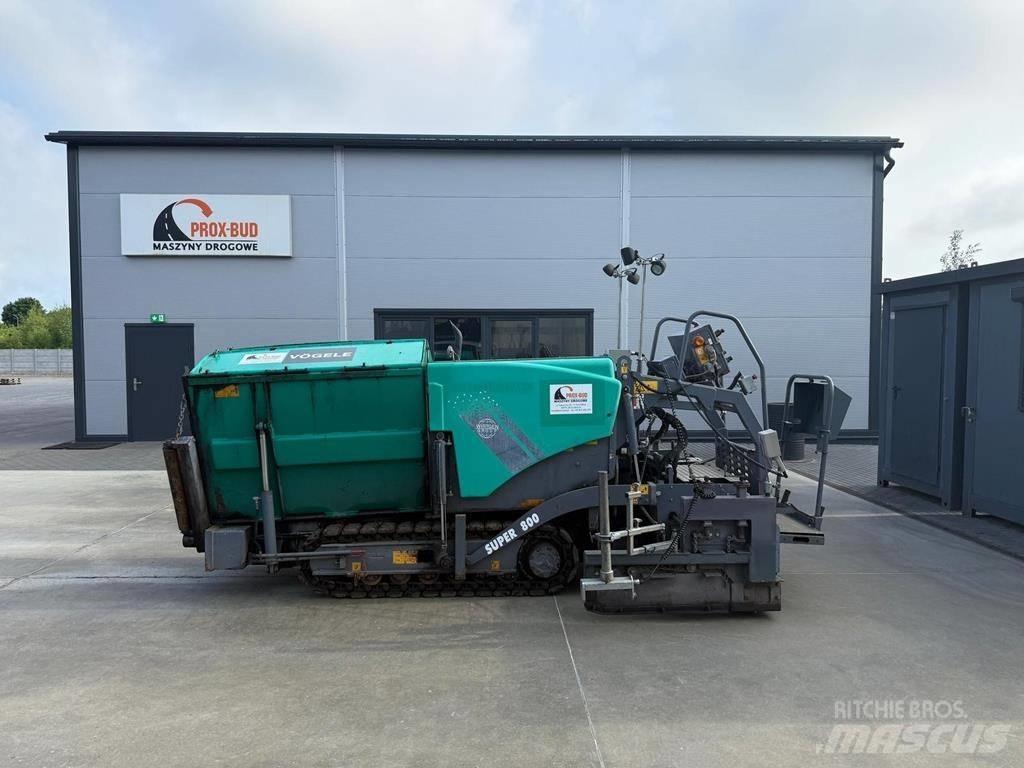 Vögele Super 800 Pavimentadoras de asfalto