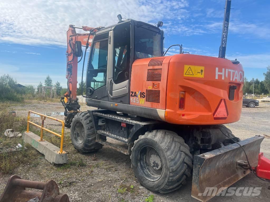 Hitachi ZX 145 W-3 Escavadoras de rodas