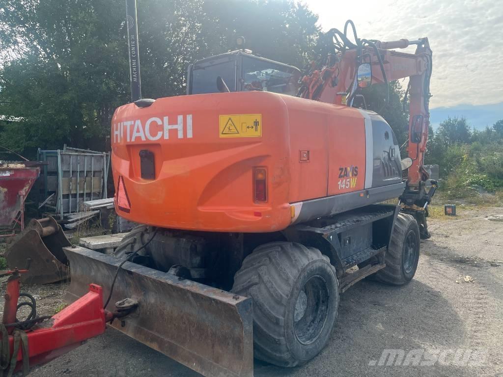 Hitachi ZX 145 W-3 Escavadoras de rodas