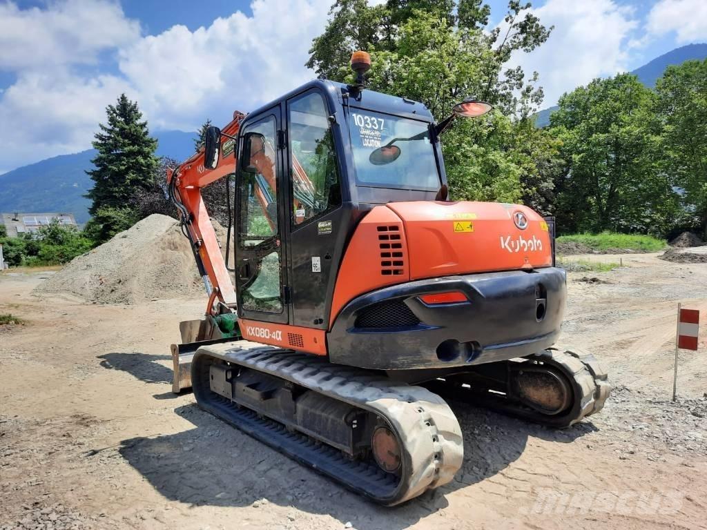 Kubota KX 080-4 Escavadoras Midi 7t - 12t