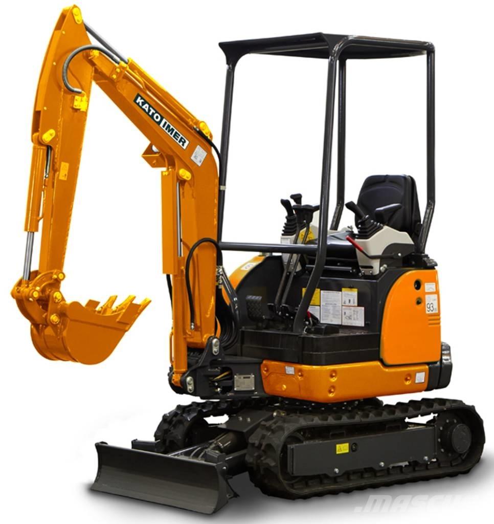 Kato HD17VXE Mini Escavadoras <7t