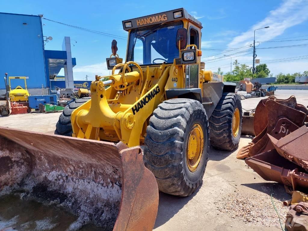 Hanomag 44D Pás carregadoras de rodas