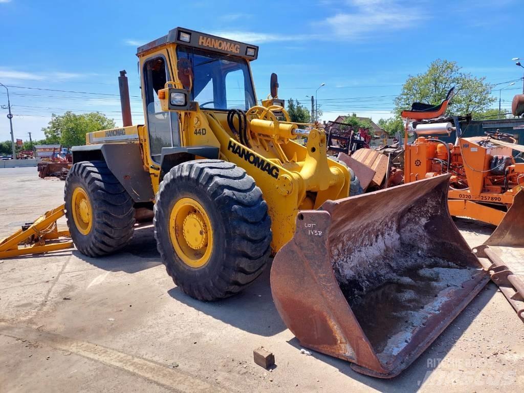 Hanomag 44D Pás carregadoras de rodas