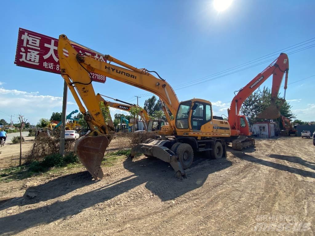 Hyundai 210w Escavadoras de rodas