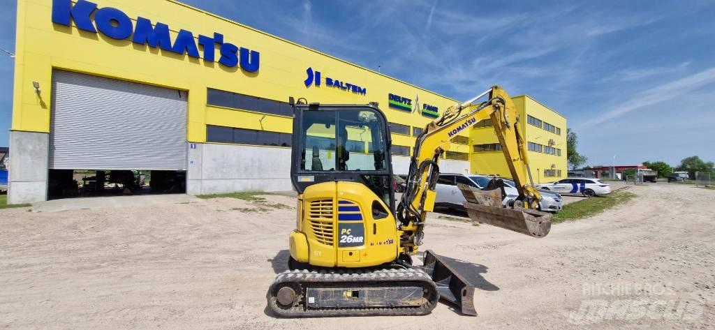 Komatsu PC 26 MR Mini Escavadoras <7t