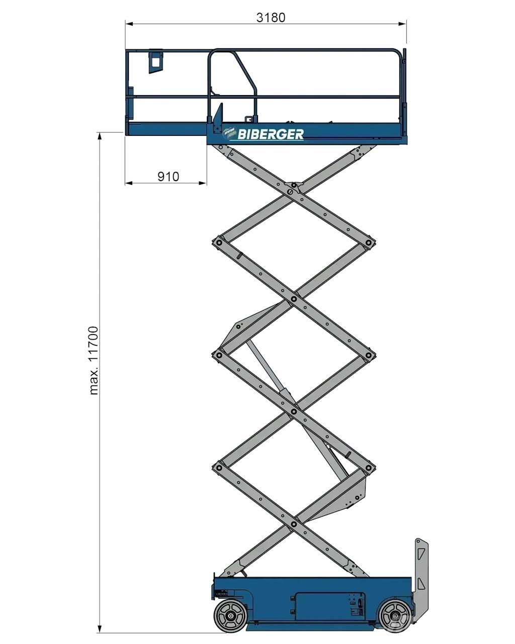 Genie GS 4047 Elevadores de tesoura