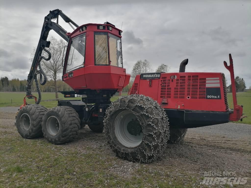 Komatsu 901 TX.1 Processadores florestais