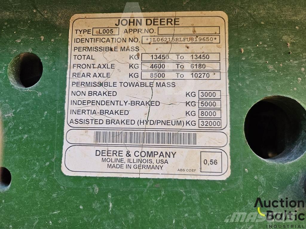 John Deere 6215 R Tratores Agrícolas usados