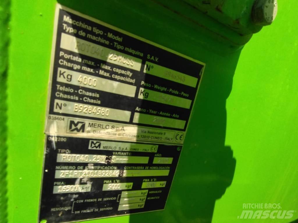 Merlo 40.25 Manipuladores telescópicos