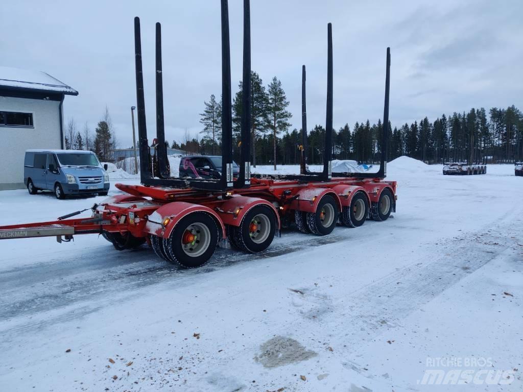 Weckman 5 aps Reboques de transporte de troncos