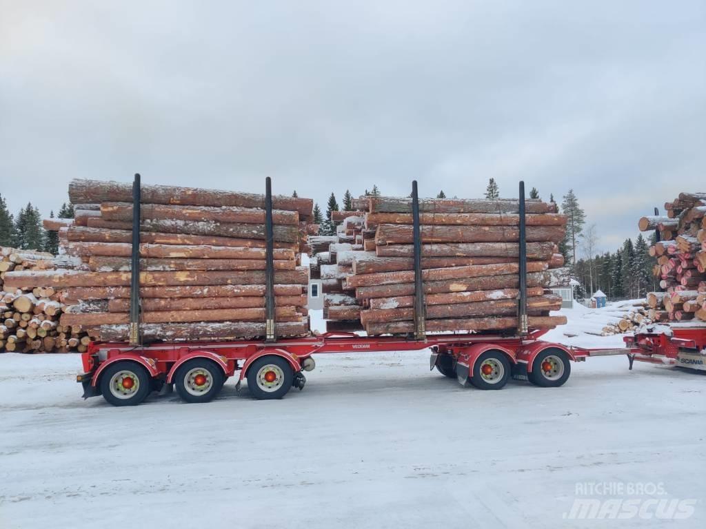 Weckman 5 aps Reboques de transporte de troncos