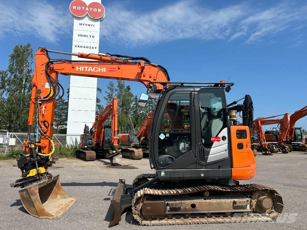 Hitachi ZX85US-6 BL Escavadoras Midi 7t - 12t