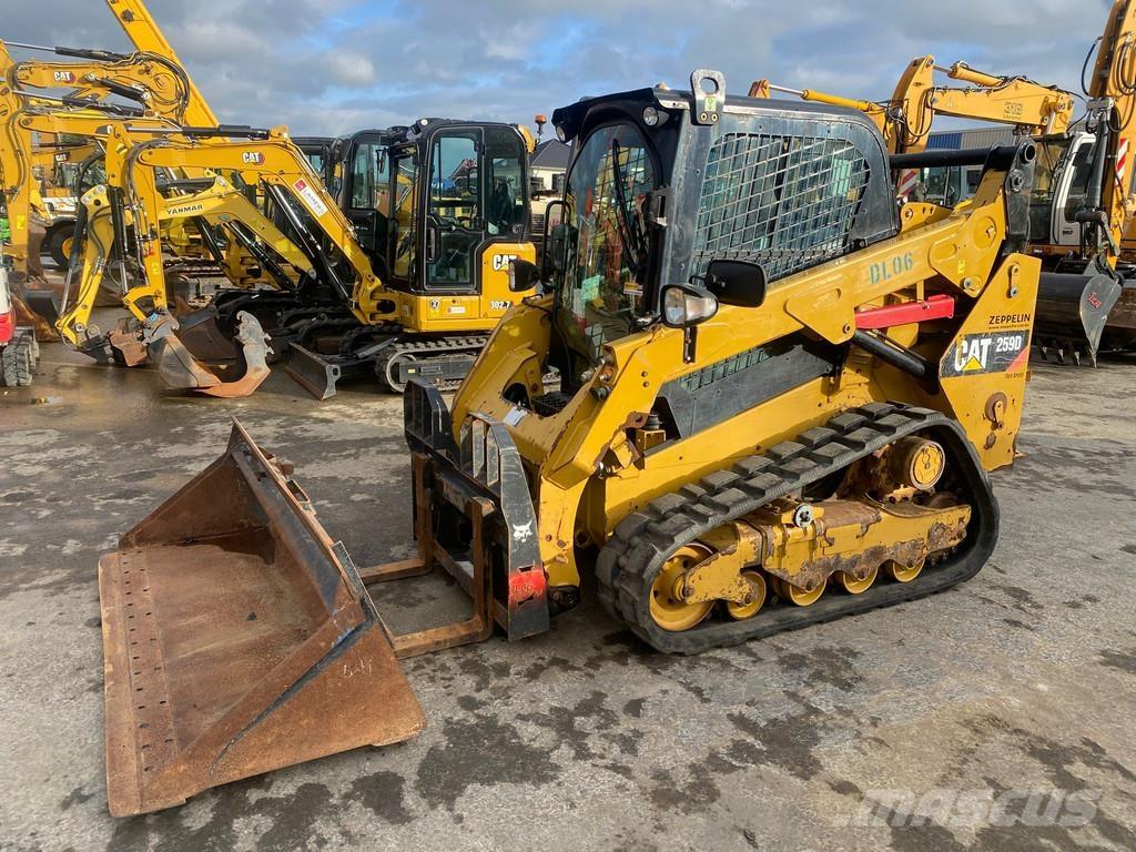 CAT 259D NVT Carregadoras de direcção deslizante
