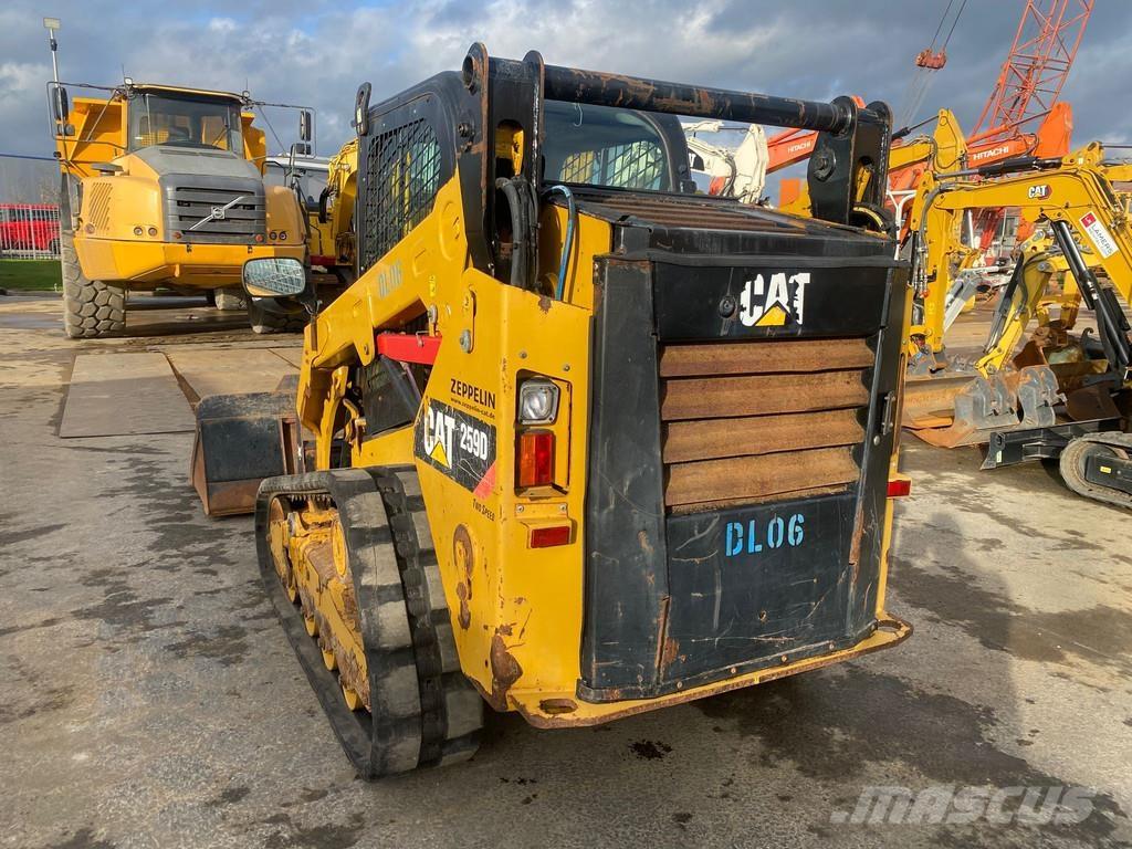 CAT 259D NVT Carregadoras de direcção deslizante