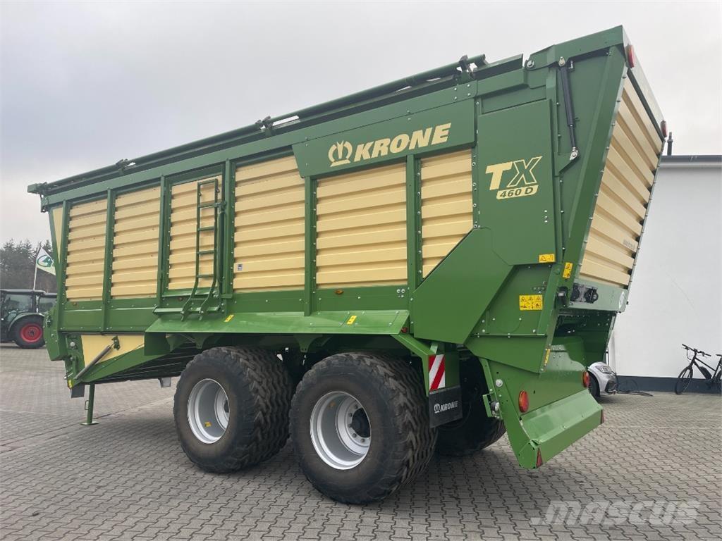Krone TX 460 D Equipamento de manuseamento e colocaçăo
