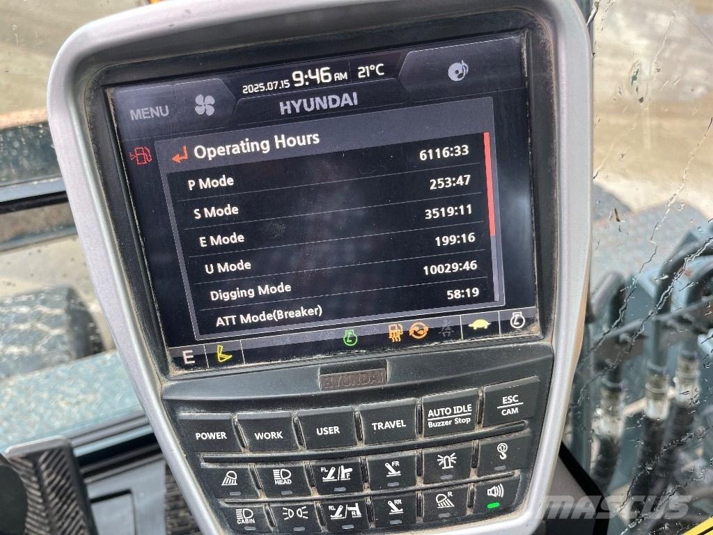 Hyundai HW140 Escavadoras de rodas