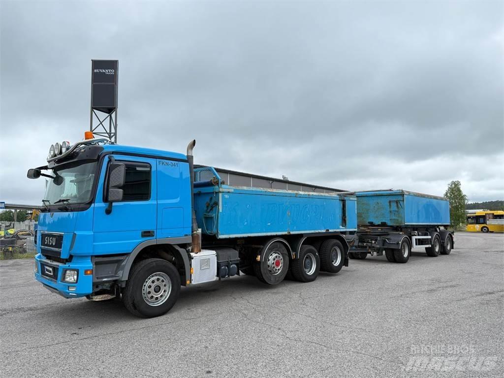 Sisu DK12M 8X4 Camiões basculantes
