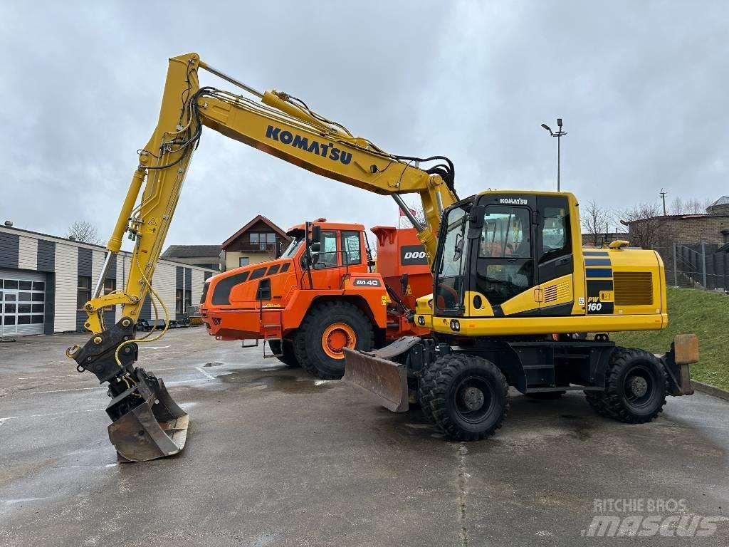 Komatsu PW160-11 Escavadoras de rodas