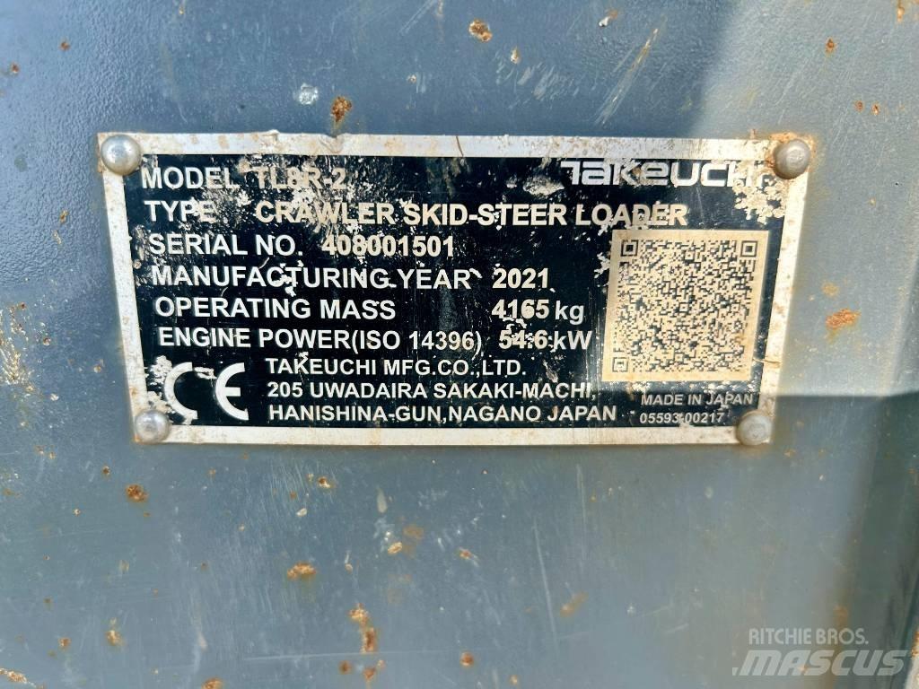 Takeuchi TL8R-2 Pás Carregadoras de rastos