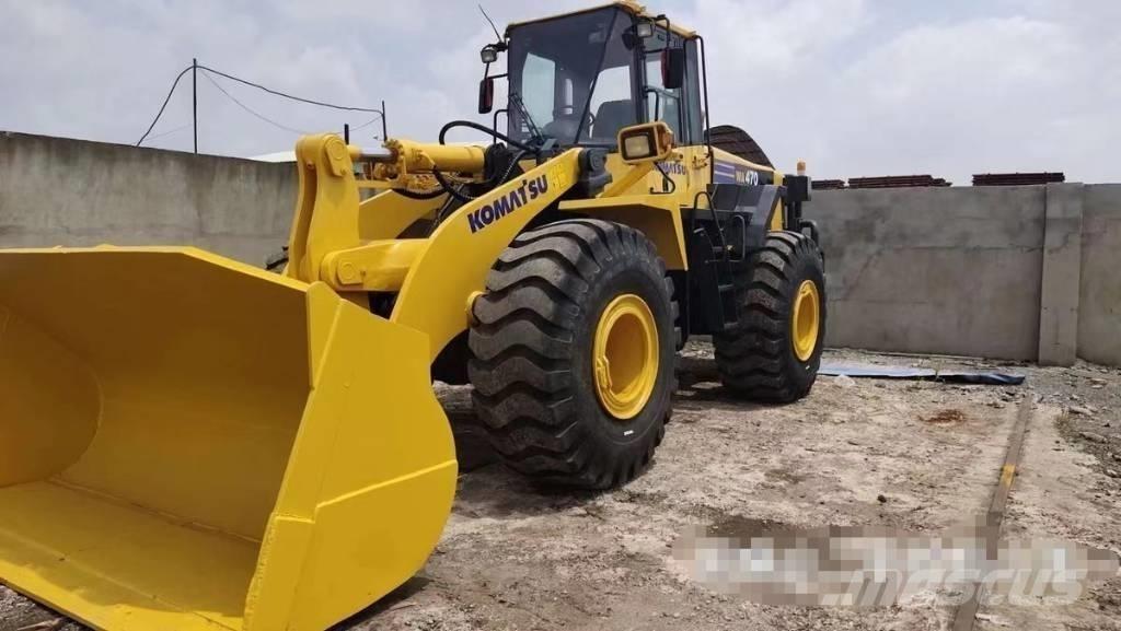 Komatsu WA 470 Pás carregadoras de rodas
