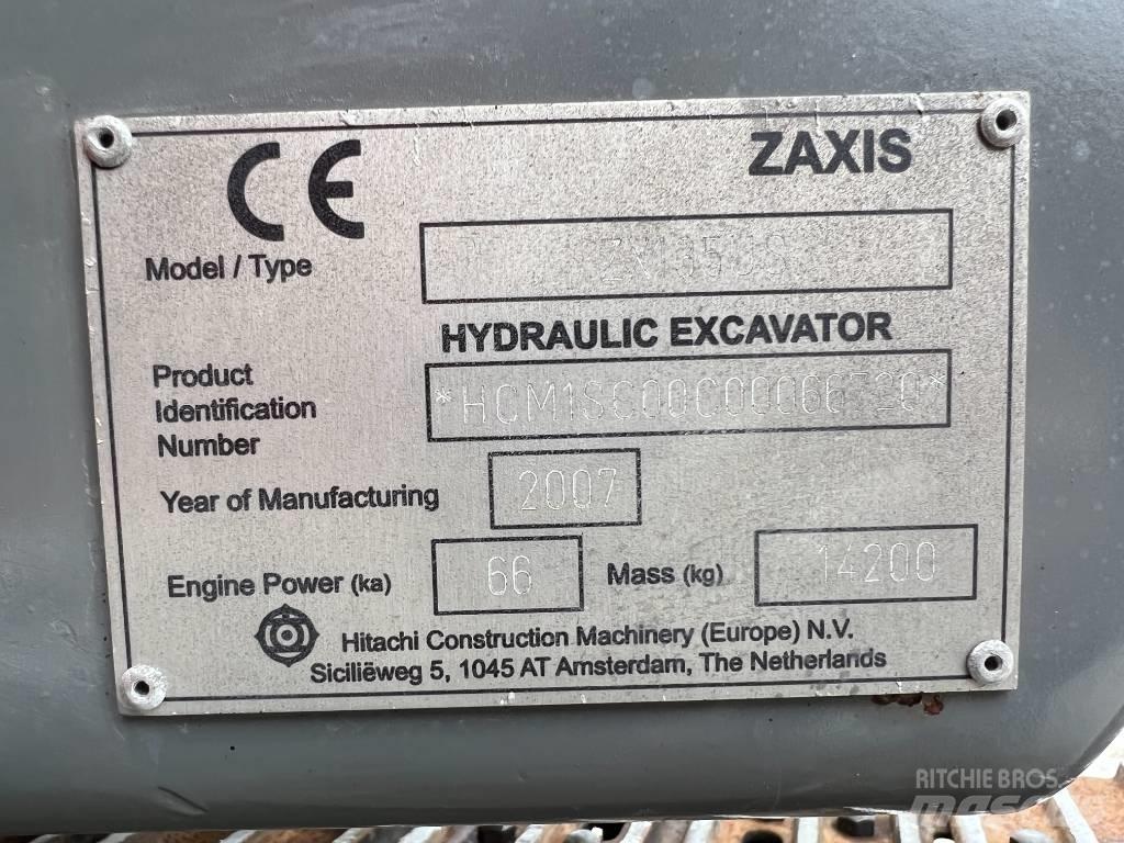 Hitachi ZX 135 US Escavadoras de rastos