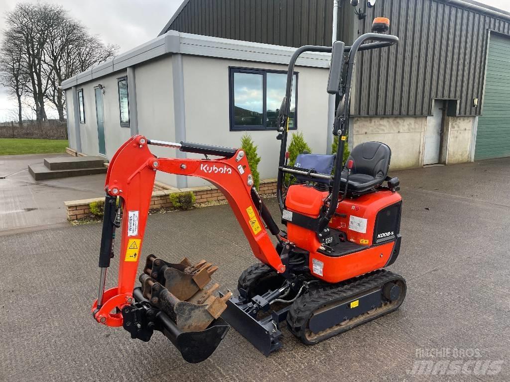 Kubota K008-5 Mini Escavadoras <7t
