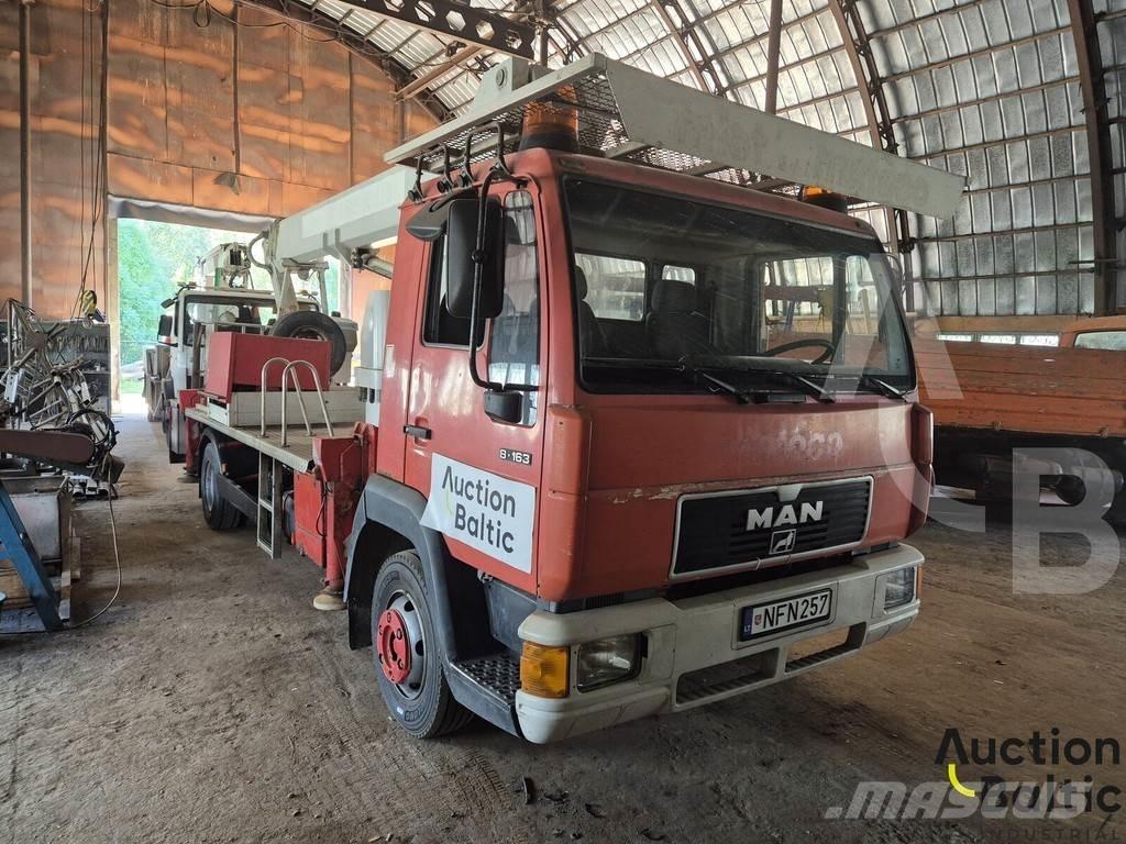 MAN 8.163 Plataformas aéreas montadas em camião