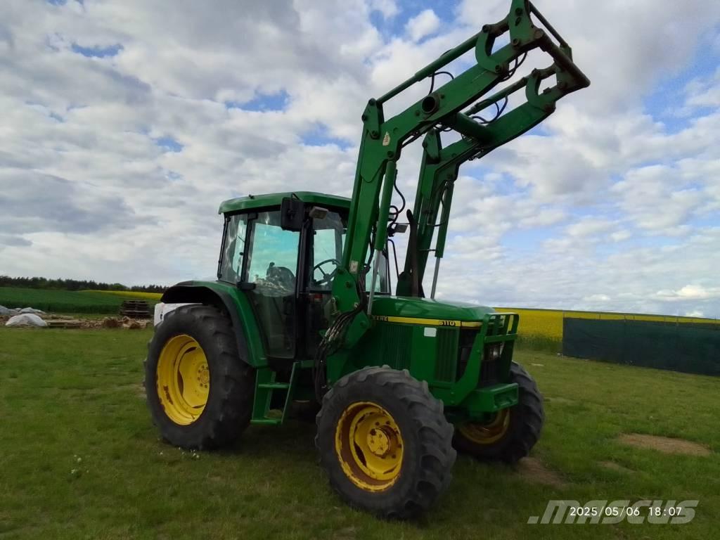 John Deere 6110 SE Tratores Agrícolas usados