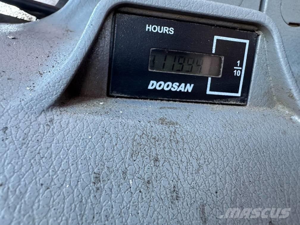 Doosan DX 170 W - 5 Escavadoras de rodas