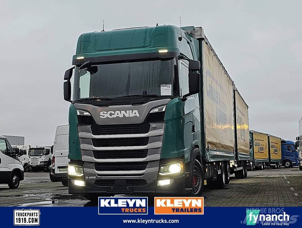 Scania S450 6x2*4 Camiões caixa cortinas laterais