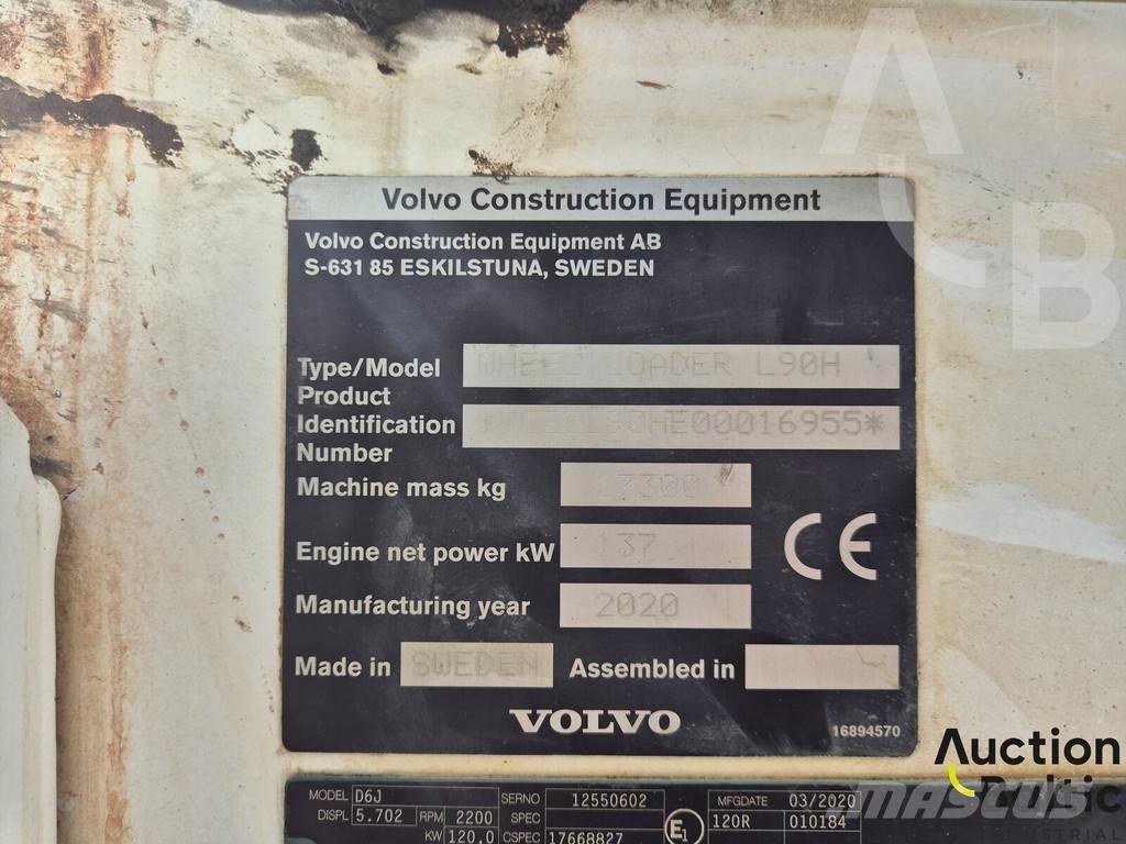 Volvo L 90 Pás carregadoras de rodas