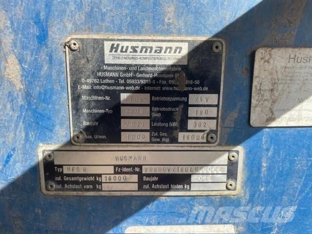 Husmann HFG 6 Trituradoras de lixo