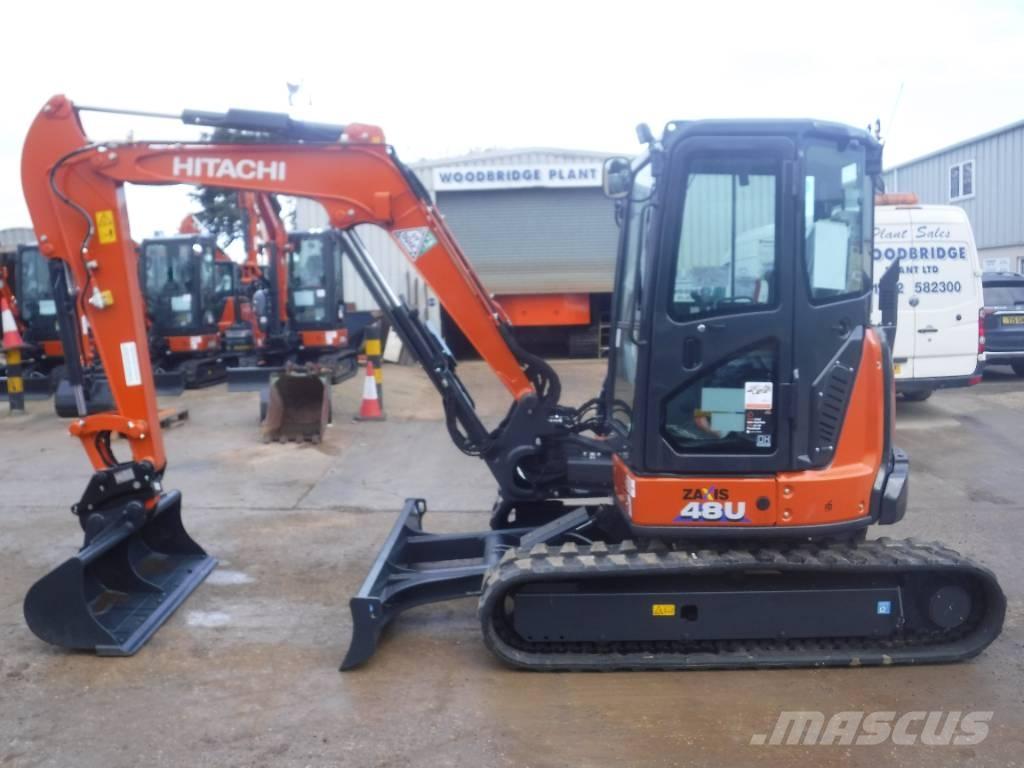 Hitachi ZX 48 U-6 Mini Escavadoras <7t