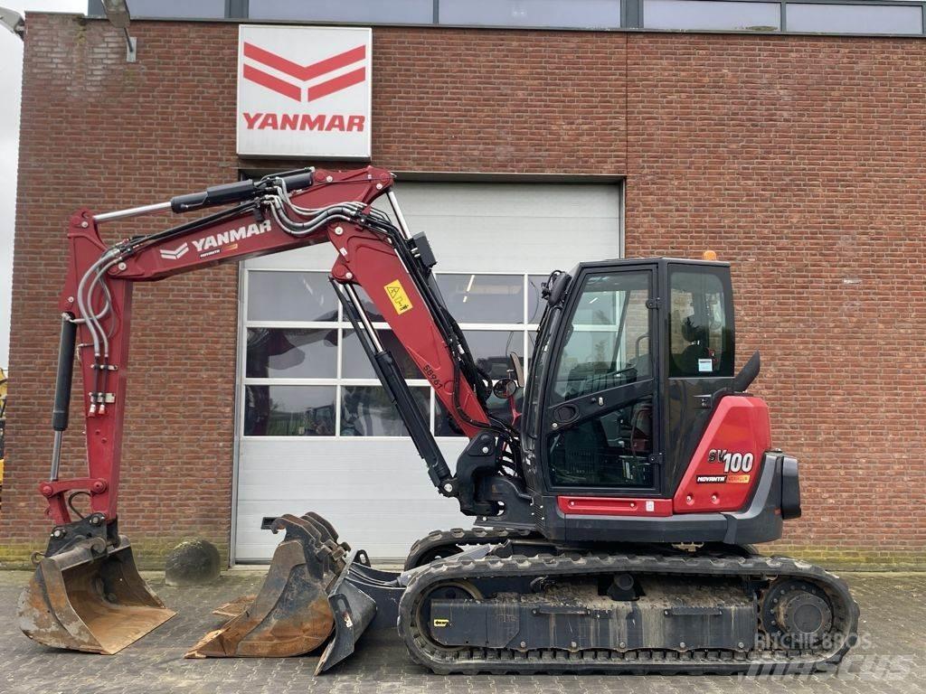 Yanmar SV100-2-2PB Escavadoras Midi 7t - 12t