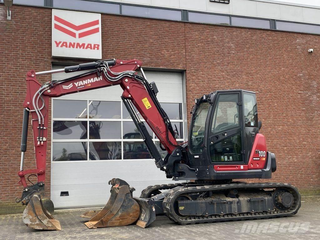 Yanmar SV100-2-2PB Escavadoras Midi 7t - 12t