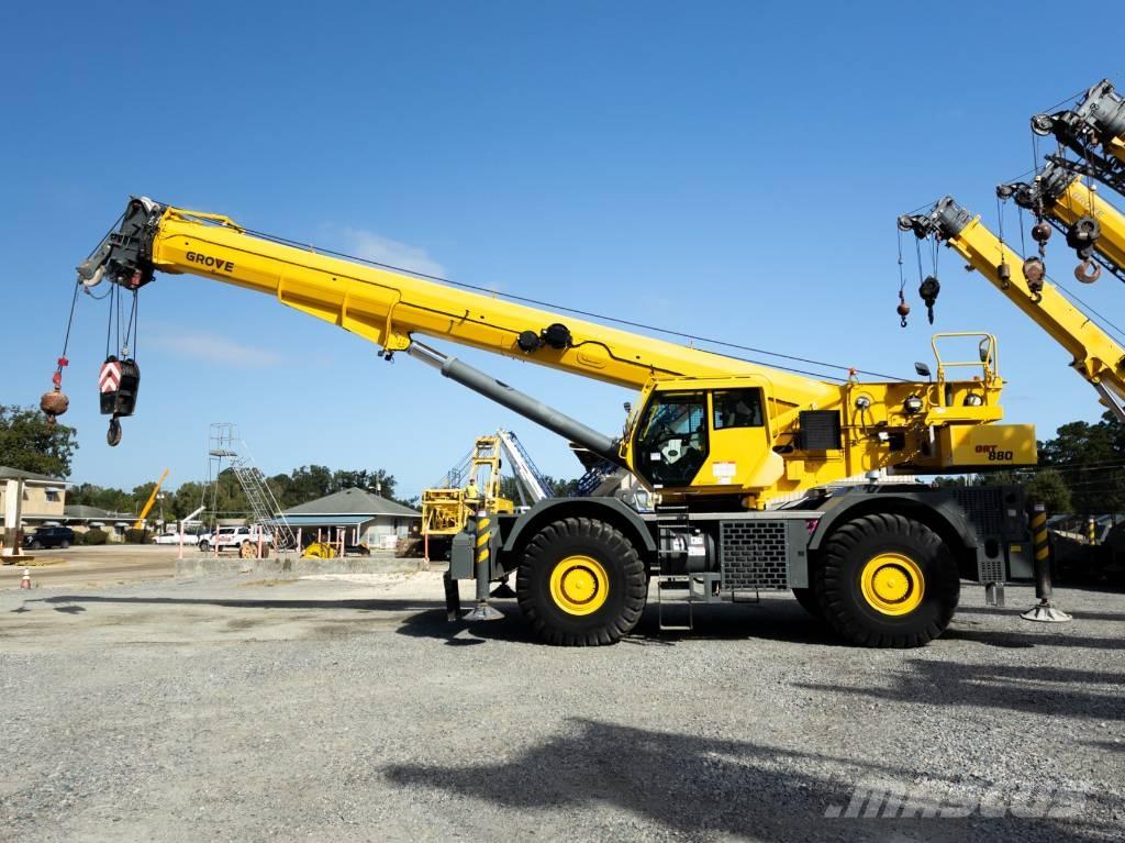 Grove GRT 880 Gruas Fora-de-estrada