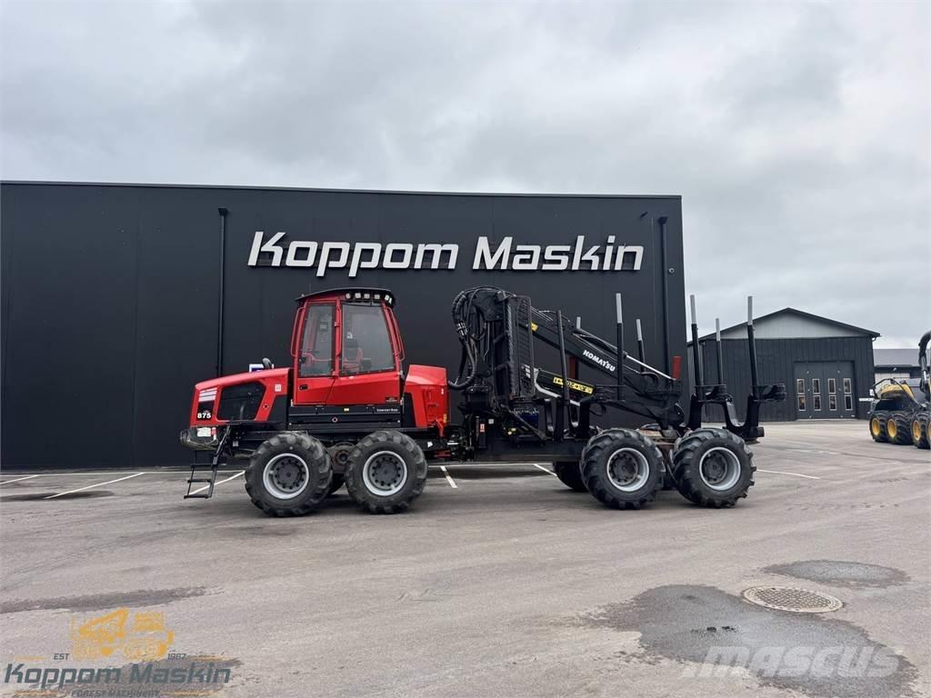 Komatsu 875 Forwarders florestais