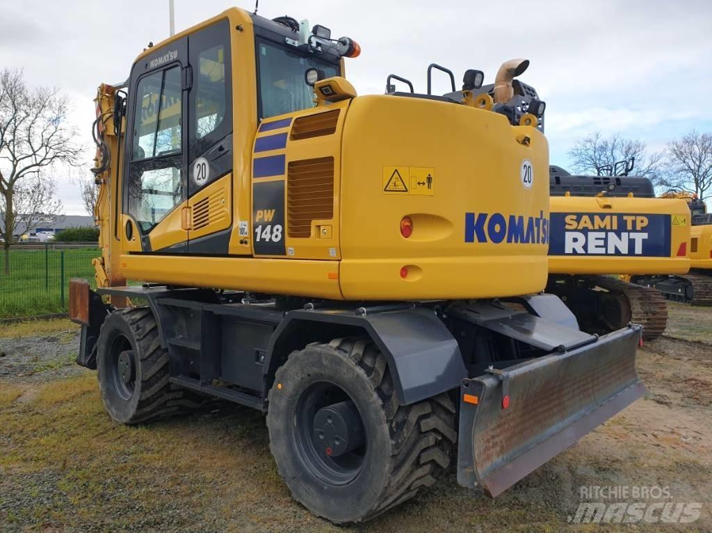 Komatsu PW148-11EO Escavadoras de rodas