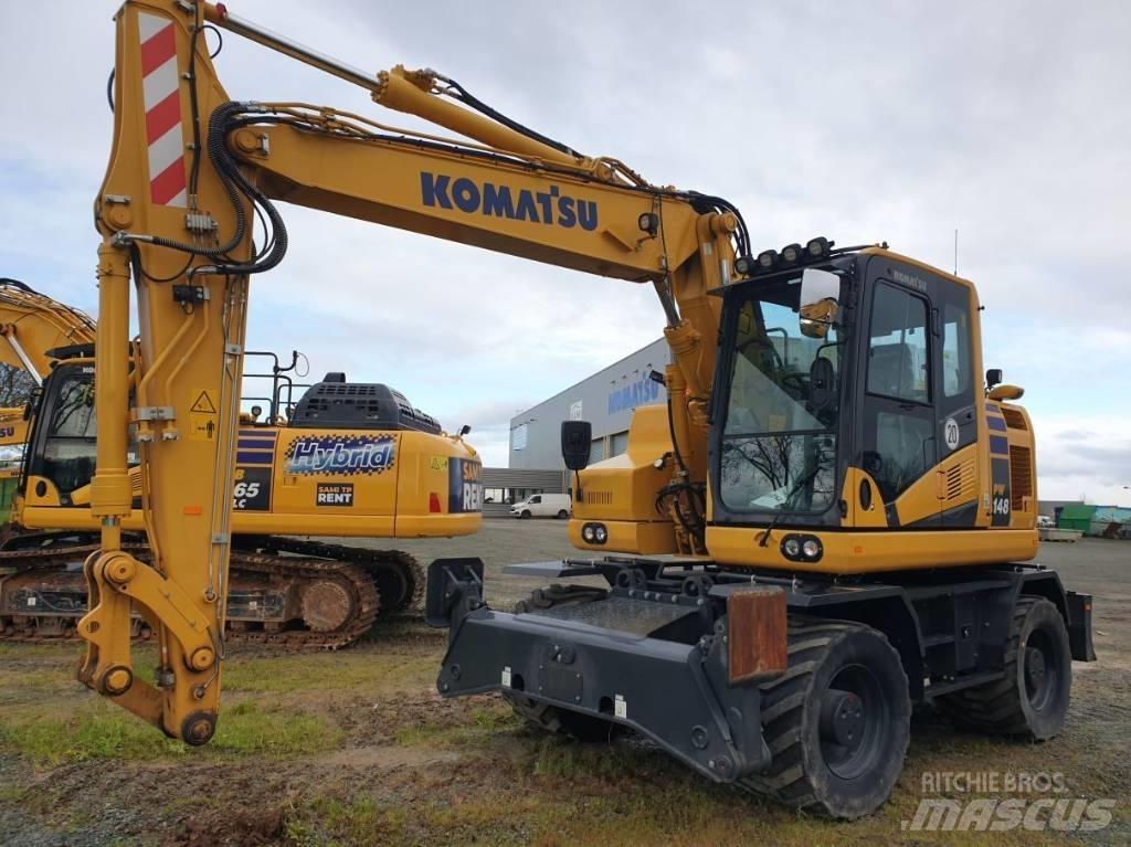 Komatsu PW148-11EO Escavadoras de rodas